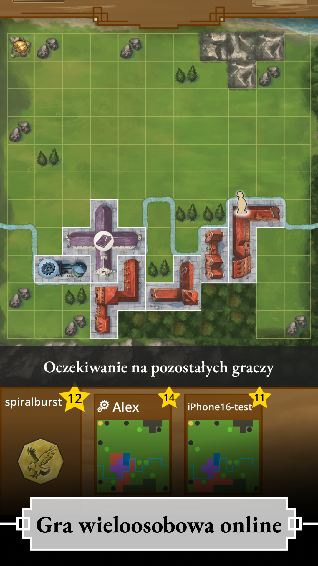 Park miejski z zielenią i architekturą